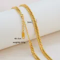 Dettaglio catena groumette da 5mm placcata oro 18K con chiusura a moschettone e tag - Stile Catena Barbazzale / Oro
