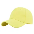 Détails du textile en coton jaune vif de qualité supérieure avec des coutures soignées - Jaune