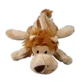 Süßes Plüsch-Löwen-Mäppchen mit flauschiger Mähne und weichem Stoff für Kinder - Hellbrauner Löwe