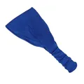 Diadema de yoga ancha de punto azul oscuro con elástico para deporte y diario - Azul