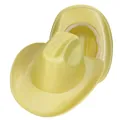 Sparkly gold sequin western cowboy hats with curved brim for party fashion style - Yellow (409-I Yellow)