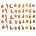 Miniature di pollo fritto in resina per gioielli fai da te e accessori portachiavi - Secchiello Pollo Fritto Realistico / Set da 20 Pezzi