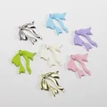 Colgantes de lazo en aleación de siete colores para bisutería DIY y llaveros creativos - Lazo francés