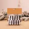 Set of 20 small black and white wooden pegs for photo wall decoration DIY projects - Black And White Clips / Black & White