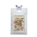 Mixed gold, silver, and rose gold resin bow nail art charms in a card packaging - Gold Silver Mixed Long Bow
