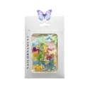 Rainbow butterfly and bear resin nail art accessories in white window card packaging - Colorful Bears