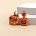 Ciondoli Halloween a zucca e sacchetto di caramelle per orecchini e gioielli DIY - Stili Misti di Zucca e Sacchetto di Caramelle