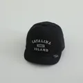 Dark blue denim baseball cap for kids with white Catalina 1983 Island embroidery - 1983 Black