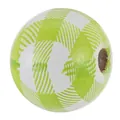 Macro de perle en bois à carreaux vert et blanc pour bijoux DIY et décoration maison - 16mm (Lot de 50) / Carreaux Buffalo Vert Et Blanc (B34-0204)