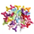 Pendentifs en résine en forme de Y colorés pour la création de bijoux DIY et artisanat - En forme de Y / Coloré