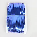 Tenda a frange metalliche blu scuro su carta per decorazione murale di feste - Blu