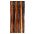 Tenda a frange metalliche con strisce arancioni e nere per decorazioni di feste - Splicing arancione e nero