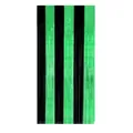 Tenda a frange verde e nera per decorazioni di feste e sfondi scintillanti - Giunzione Nero Verde Lucido