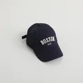Παιδικό μπλε καπέλο μπέιζμπολ με κέντημα Boston 1630 και αναπνεύσιμο δίχτυ στο πίσω μέρος - Παιδιά περίπου 2-7 Ετών / Ναυτικό μπλε