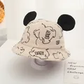 Gorro de pana beige para bebé con estampado de oso y grandes orejas en 3D - Niños 2-4 Años / Beige