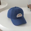 Dunkelblaue Kinder-Baseballkappe mit BAD BUSINESS Stickerei aus hochwertiger Baumwolle - 50-54cm / Blau