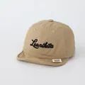 Peuter honkbalpet van kaki katoen met zwart Leonthita borduursel op de voorkant - 48cm (6-30 Maanden) / Khaki