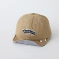 Khaki katoenen baseballpet voor peuters met zachte rand en geborduurde YouCan-letters - 10-30 Maanden / Khaki