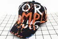 Detail of black baseball cap with vibrant street graffiti and colorful artistic prints - Kids / MPL Black
