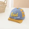 Casquette de baseball bleue et jaune pour tout-petits avec dinosaure vert et nageoires 3D - Bébé (environ 0-3 ans) / Bleu