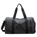 Dunkelgraue Reisetasche mit großem Fassungsvermögen, Schuhfach und NINJA-Logo-Detail - Grau