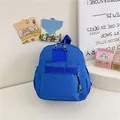 Mochila azul infantil con logo GIDL CAES para niños y niñas para escuela y excursiones - Azul