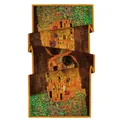 Sciarpa solare stile Klimt Il Bacio e runner da tavolo artistico con pittura a olio - Stile Il Bacio (S1393)