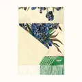 Λεπτομέρεια εκτύπωσης Van Gogh Irises σε κασμιρένιο κασκόλ με μαλακά κρόσσια - Εκτύπωση Ελαιογραφίας Ίριδες (33)