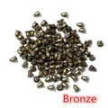 Bulk bronze bullet clutch earring backs for handmade jewelry making and DIY crafts - 5.7x3.5mm (200 Pieces/Pack) / Antique Bronze