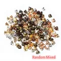 Bullet clutch earring backs in random mixed metallic colors for DIY jewelry making - 5.7x3.5mm (200 Pieces/Pack) / Random Mixed