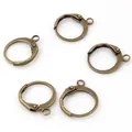 Crochets de boucles d'oreilles en bronze antique pour création de bijoux DIY - Bronze Antique