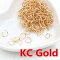 Detail von KC-Gold-Biegeringen in herzförmiger Schale für DIY-Schmuckherstellung - KC Gold