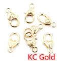 KC-Gold Herz-Karabinerverschluss mit geprägtem Weinrebenmuster für DIY-Schmuck - Muster / KC Gold