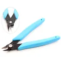 Mini sky blue side cutting pliers for DIY jewelry making and precision electronics - Diagonal Cutting Pliers (AH-35) / Sky Blue