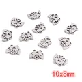 Hollow butterfly stainless steel jewelry pendants with heart detail 10x8mm size - Hollow Butterfly Style (Q7-04)