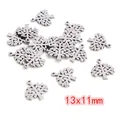 Silver stainless steel tree of life charms 13x11mm for DIY jewelry making accessories - Tree Of Life Style (R3-20)
