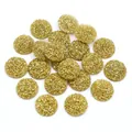 Funkelnde goldene Harz-Glitzersteine für DIY-Schmuck und Kleidungsdekoration - Hellgold (Stil 24)