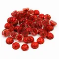 Levendige rode hars glitter cabochons voor DIY sieraden en telefoonhoesjes - US 8 / Helrood (4)