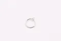 Polished S925 sterling silver round pendant accessory for DIY jewelry making - Round
