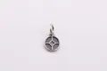 S925 sterling zilveren vintage munt hanger met oxidatie voor DIY sieraden maken - Vintage Munt Hanger (Zonder Ketting)
