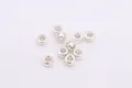 S925 sterling zilveren cilindrische losse tussenkralen voor DIY sieraden maken - 3mm / Zilver