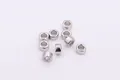 Gepolijste S925 sterling zilveren cilinder kralen voor handgemaakte DIY-sieraden - 3mm / Zilver Geplatineerd