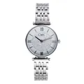 Orologio al quarzo da donna argento con quadrante stellato di strass e cinturino in metallo - Argento