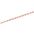 Golden stainless steel chain with red enamel lip accents for DIY jewelry making - Red