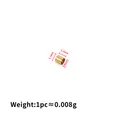Goldene 1,5 mm Edelstahl Quetschperlen für DIY-Schmuck und Drahtsicherung - 100 Stück/Packung (1.5x1.3x1.0mm) / Gold