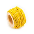 5mm hellgelbes reflektierendes Nylonseil auf Spule für DIY Mode-Accessoires - 5mm / Gelbes Seil