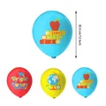 Kleurrijke 12-inch latex ballonnen met schoolmotieven voor feestelijke decoraties - Gekleurde Ballonnen