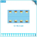 Pack de tres manteles de Oktoberfest con rombos azul-blanco y motivos festivos - Mantel
