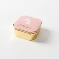 Joyero de cerámica rosa con base dorada y diseño de unicornio exclusivo - Unicornio Rosa