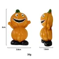 Aimant de frigo 3D citrouille mignonne montrant 6 cm de hauteur et 30 g de poids - Mains Levées